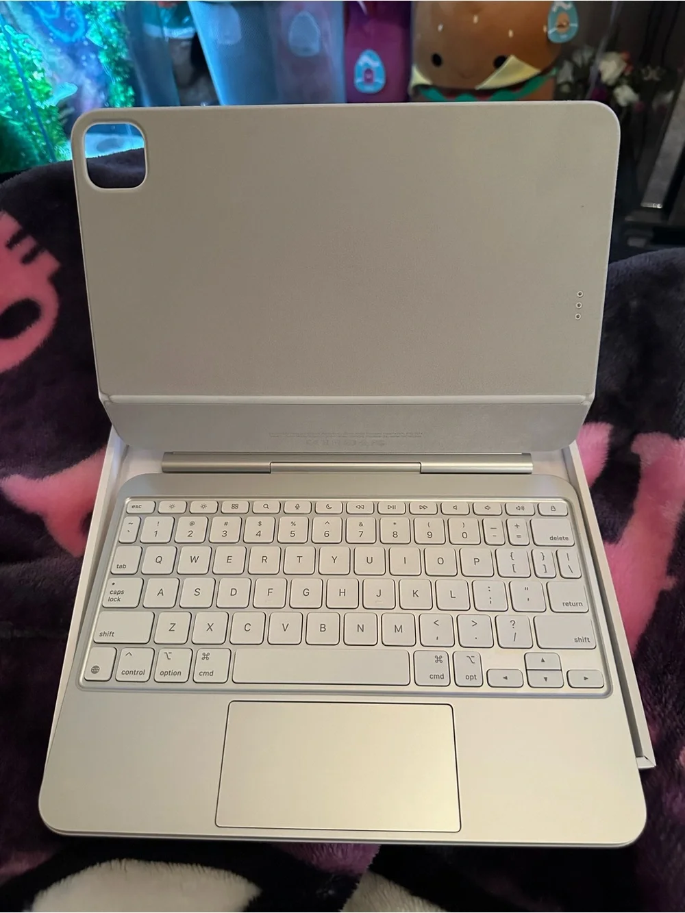 Apple ipad Magic Keyboard - White and Silver Packaging